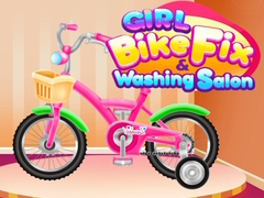 Lalao Girl Bike Fix Washing Salon