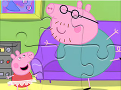 Lalao Jigsaw Puzzle: Daddy Pig Dancing