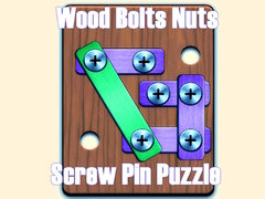 Lalao Wood Bolts Nuts Screw Pin Puzzle