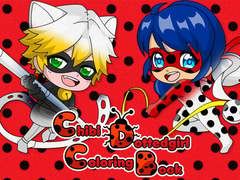 Lalao Chibi Dotted Girl Coloring Book