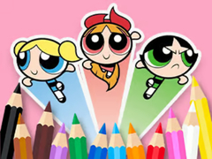 Lalao Coloring Book: The Powerpuff Girls