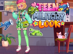 Lalao Teen Military Look