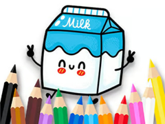 Lalao Coloring Book: Milk