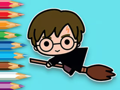 Lalao Coloring Book: Flying Potter