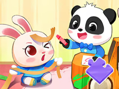 Lalao Jigsaw Puzzle: Baby Panda Play Time