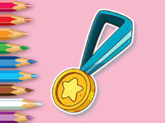 Lalao Coloring Book: Medal