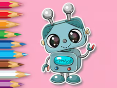 Lalao Coloring Book: Smile Robot