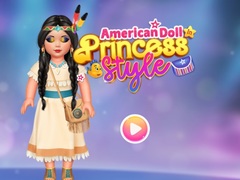 Lalao American Doll In Princess Style