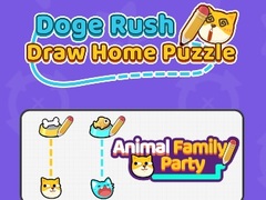 Lalao Doge Rush : Draw Home Puzzle