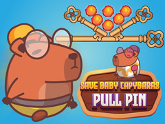 Lalao Save Baby Capybaras Pull Pin