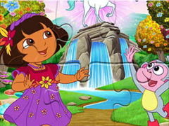 Lalao Jigsaw Puzzle: Dora Wonderland