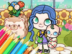 Lalao Coloring Book: Avatar World Babycare