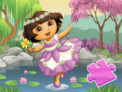 Lalao Jigsaw Puzzle: Dora Lake Dance
