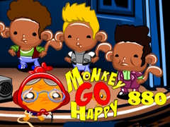 Lalao Monkey Go Happy Stage 880 New Monkeys On Block Theme