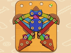 Lalao Wood & Screw Puzzle