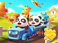 Lalao Jigsaw Puzzle: Baby Panda Autumn