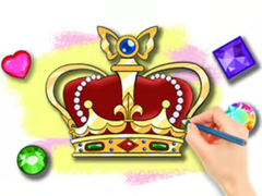 Lalao Coloring Book: Royal Crown