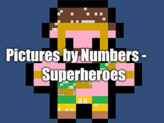 Lalao Pictures by Numbers - Superheroes