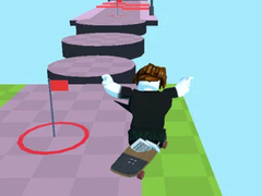 Lalao Obby: Skateboard Race
