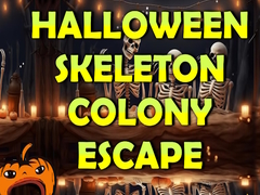 Lalao Halloween Skeleton Colony Escape