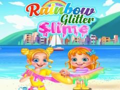 Lalao Rainbow Glitter Slime