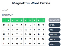 Lalao Magnetto's Word Puzzle