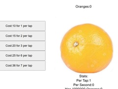 Lalao Orange Fruit Clicker