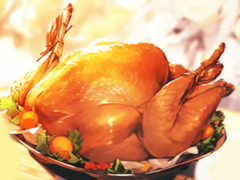 Lalao Jigsaw Puzzle: Thanksgiving Harvest Dinner