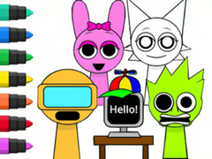 Lalao Coloring Book: Sprunki Incredibox