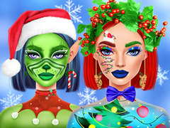 Lalao Ellie Christmas Makeup