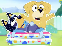 Lalao Jigsaw Puzzle: Bluey Dad Baby