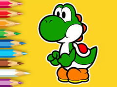 Lalao Coloring Book: Yoshi Fishing Day