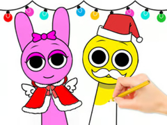Lalao Coloring Book: Sprunki Christmas