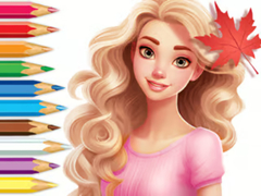 Lalao Coloring Book: Barbie Autumn Tale