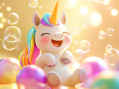 Lalao Jigsaw Puzzle: Unicorn Bubble Fun
