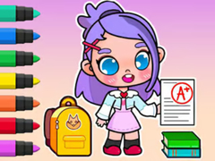 Lalao Coloring Book: Avatar School Day