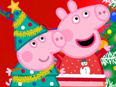 Lalao Jigsaw Puzzle: Peppa Pig Christmas Preparation