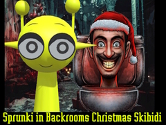 Lalao Sprunki in Backrooms Christmas Skibidi 
