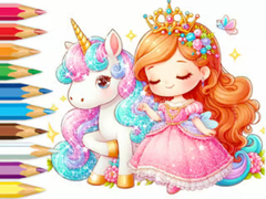 Lalao Coloring Book: Unicorn Secret Whisper