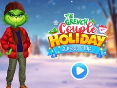 Lalao The Grinch Couple Holiday Dress Up