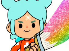 Lalao Coloring Book: Toca Boca Rita