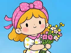 Lalao Jigsaw Puzzle: Little Flower Girl