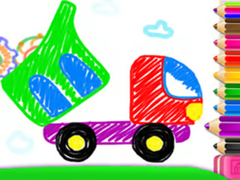 Lalao Toddler Drawing: Tanker Truck