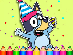 Lalao Coloring Book: Bluey's Birthday