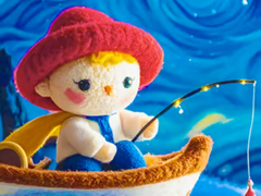Lalao Jigsaw Puzzle: Starry Night Fishing