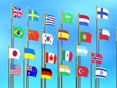 Lalao Flag Puzzle Jam: Collect Flags