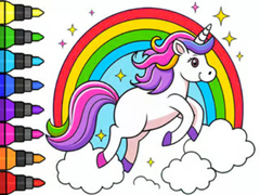Lalao Coloring Book: Magical Unicorn