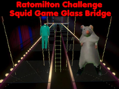 Lalao Rato Milton Challenge Squid Game Glass Bridge