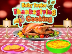 Lalao Baby Taylor Thanksgiving Cooking