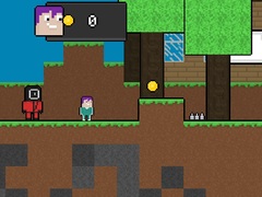 Lalao Squid Escape But Blockworld